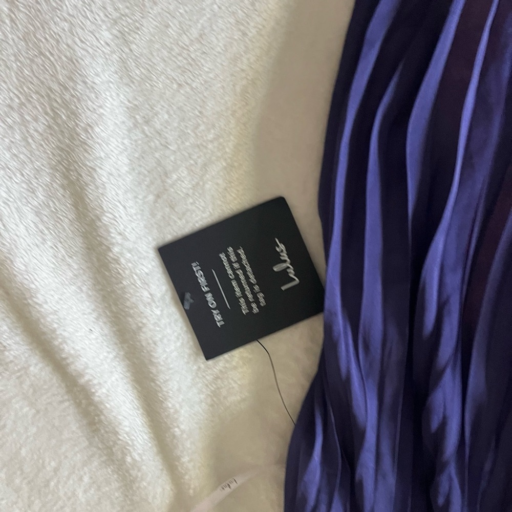 Lulus Got the Glam Navy Blue Pleated Cutout Maxi Dress - Picture 13 of 14